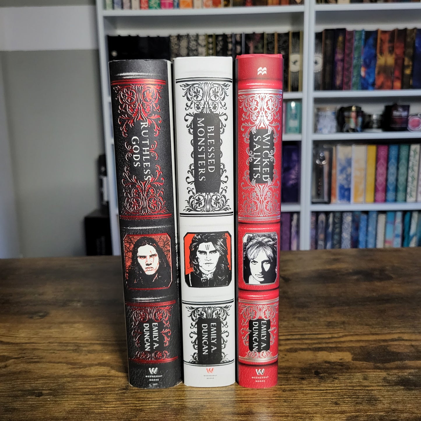 Owlcrate - Wicked Saints + Blessed Monsters (Book 3 is not from Owlcrate)