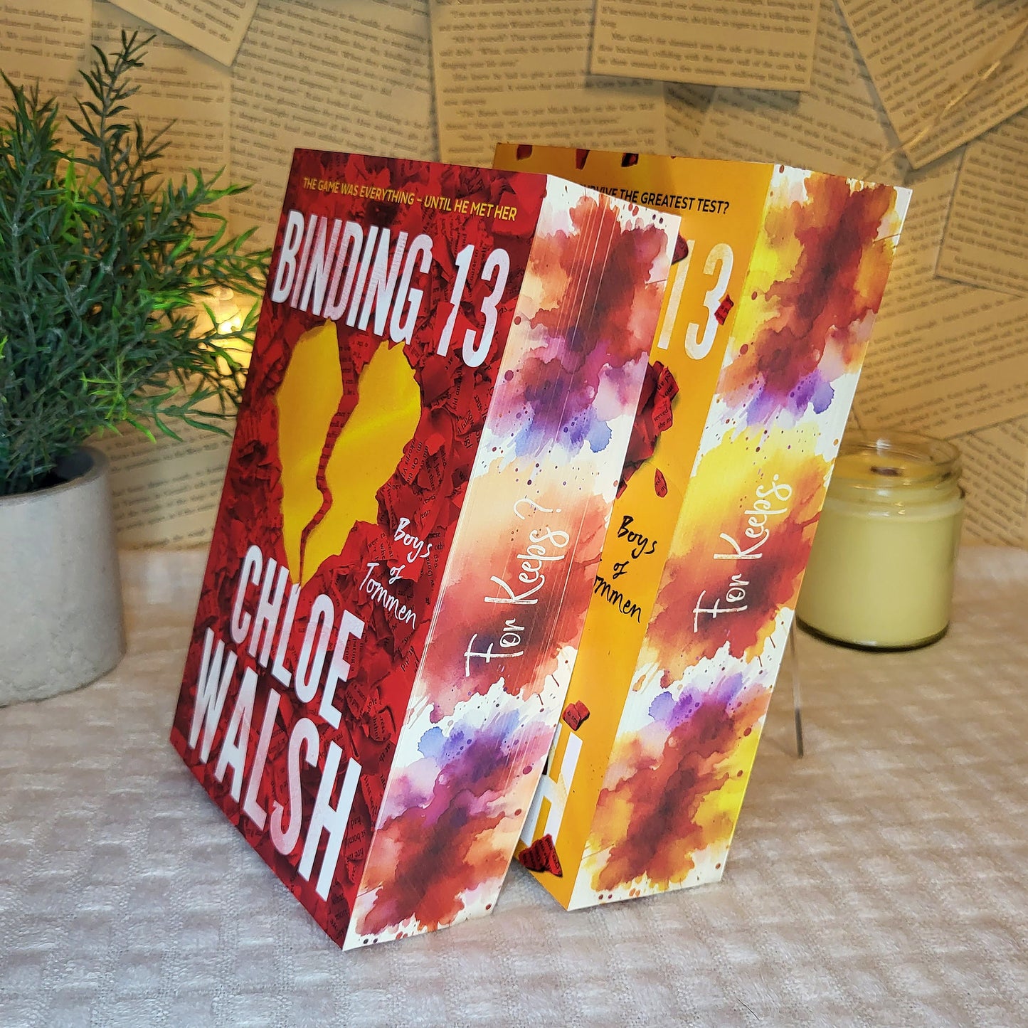 Boys of Tommen: Binding 13/ Keeping 13 & Saving 6/ Redeeming 6 & Taming 7 & Releasing 10