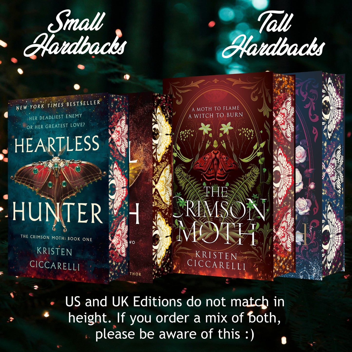 The Crimson Moth/ Heartless Hunter/ Rebel Witch