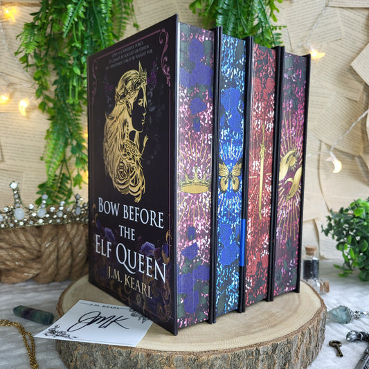 Signed Bookplate - The Elf Queen - Bow Before the Elf Queen/ Long Live the Elf Queen/ Fate Calls the Elf Queen/ Night Meets the Elf Queen