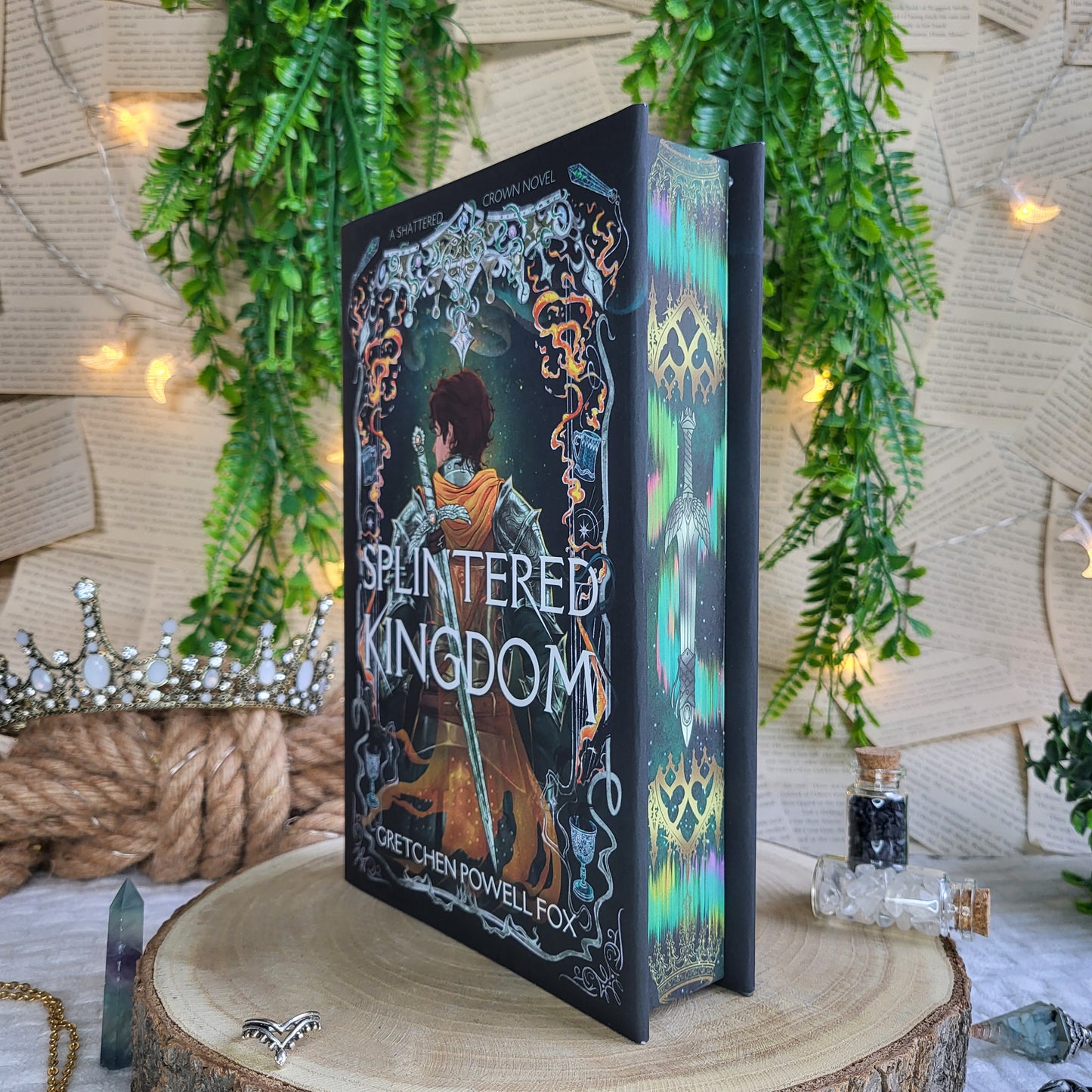 SIGNED BOOKPLATE - PREORDER Shattered Crown - Smoke and Scar/ Splintered Kingdom