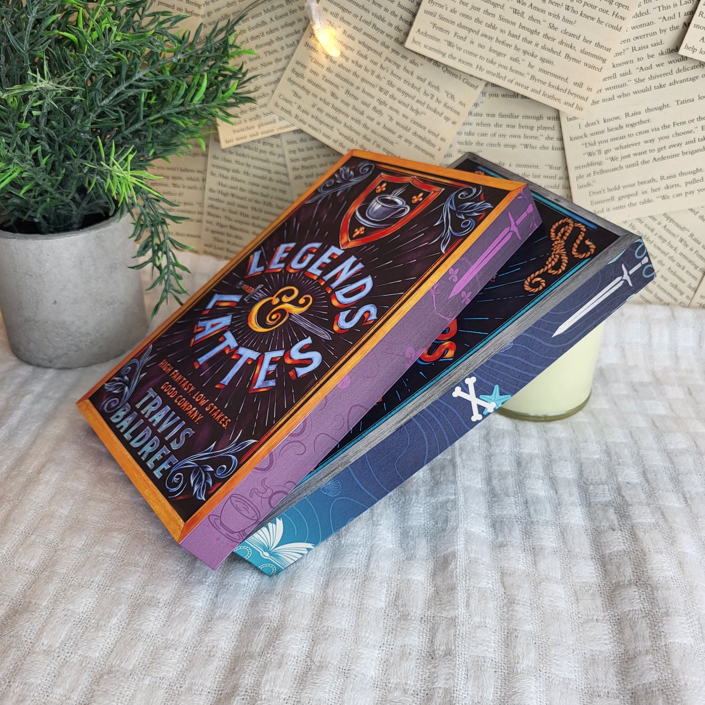 SECONDS Cozy Fall Books: Legends and Lattes/ Bookshops and Bonedust