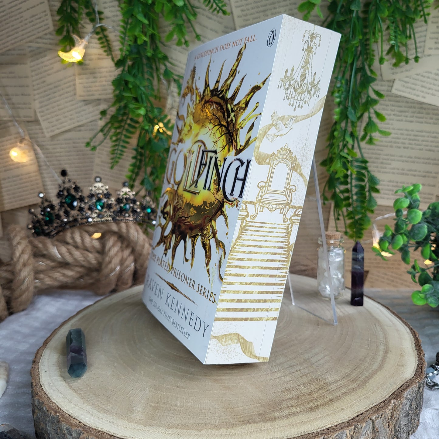 Plated Prisoner - Gild /Glint/ Gleam/ Glow/ Gold/ Goldfinch