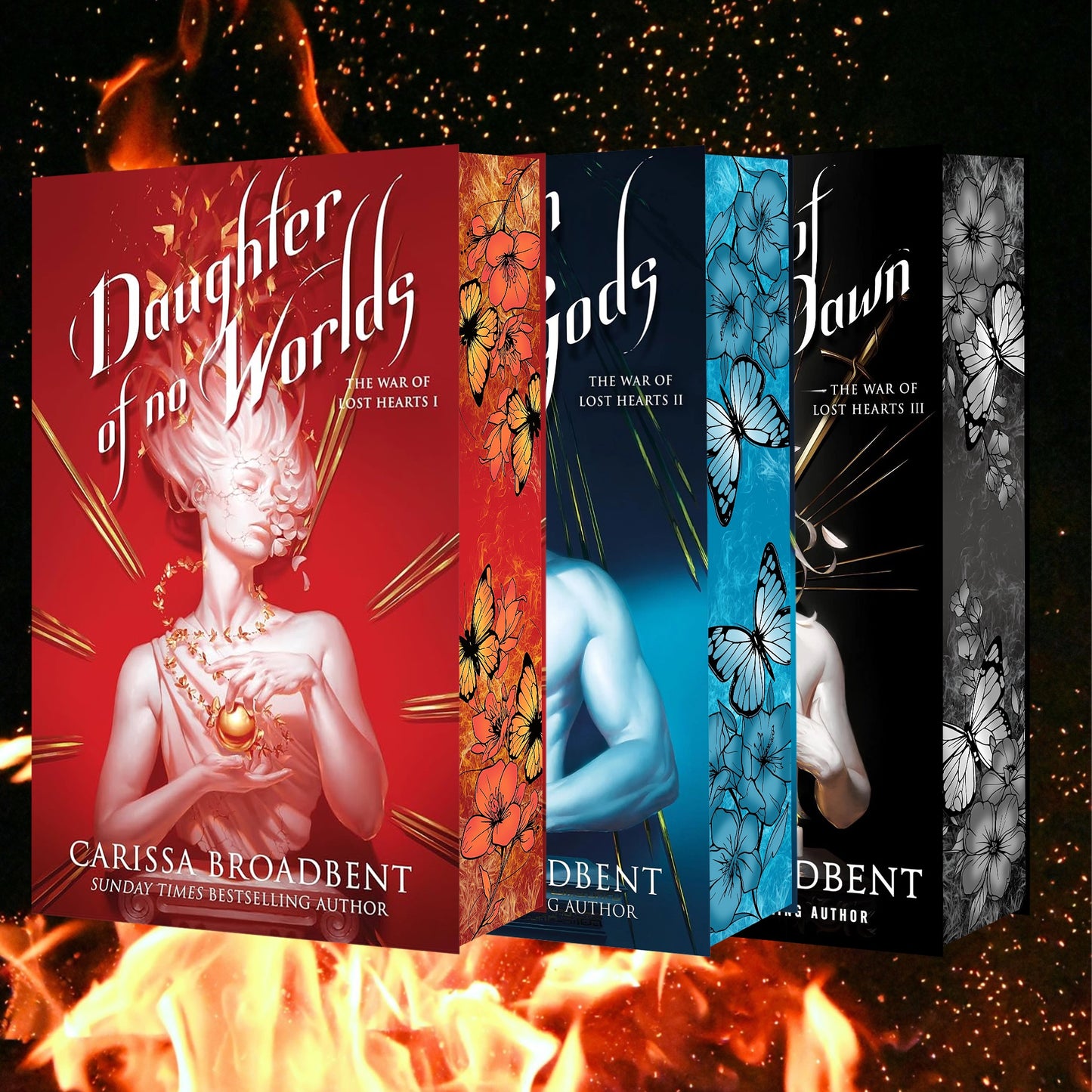 PREORDER The War of Lost Hearts (Daughter of No Worlds/ Children of Fallen Gods/ Mother of Death and Dawn)