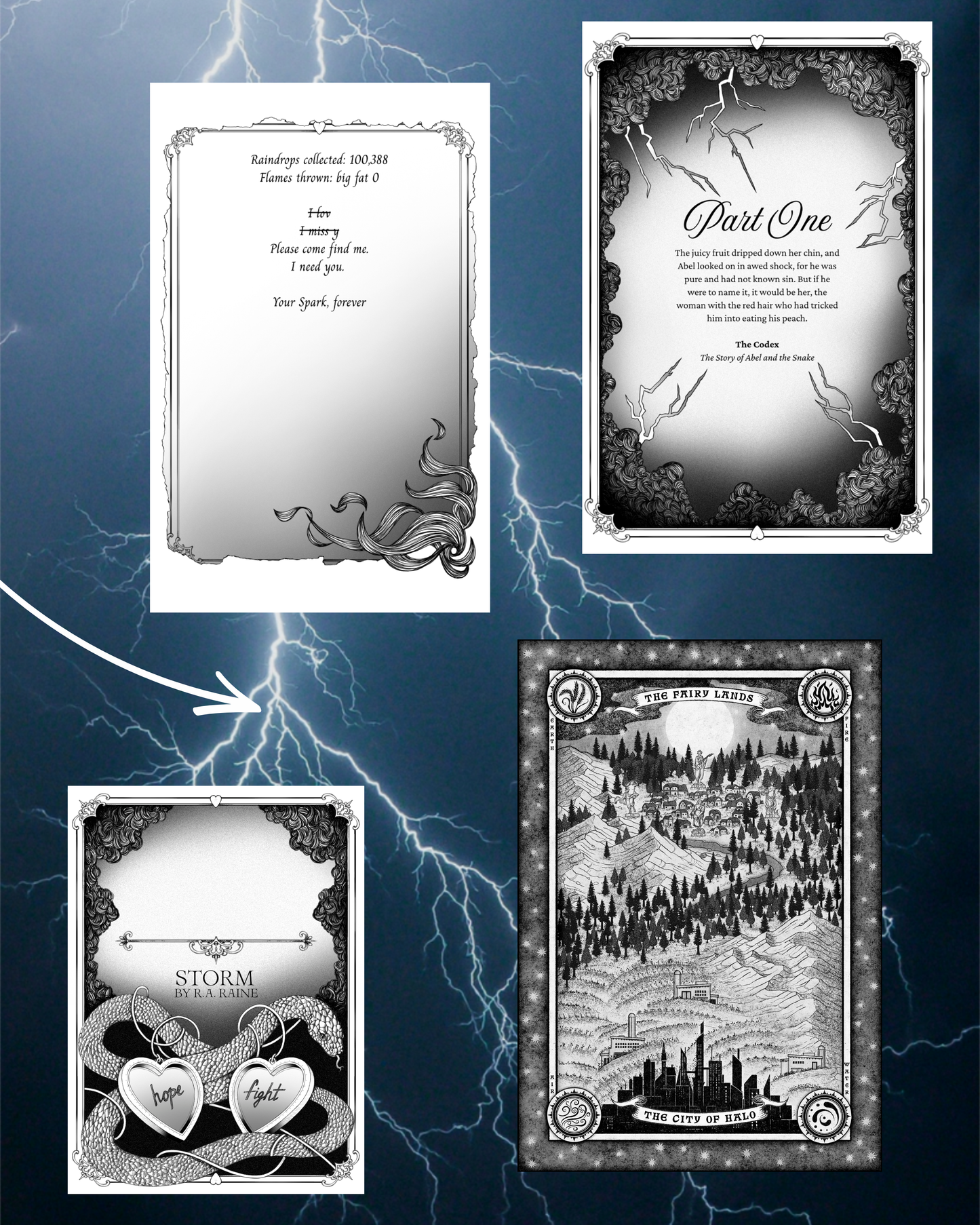 PREORDER - SIGNED BOOKPLATE + ART + OVERLAYS - She Who Is Wild - Storm