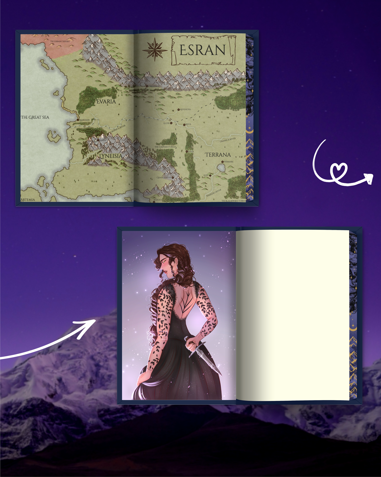 PREORDER - SIGNED BOOKPLATE - Heirs of Esran Book - The Prince of Terrana