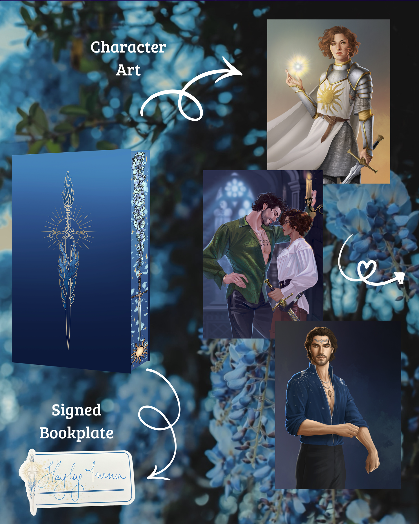 PREORDER - SIGNED BOOKPLATE +ART - Lightguard