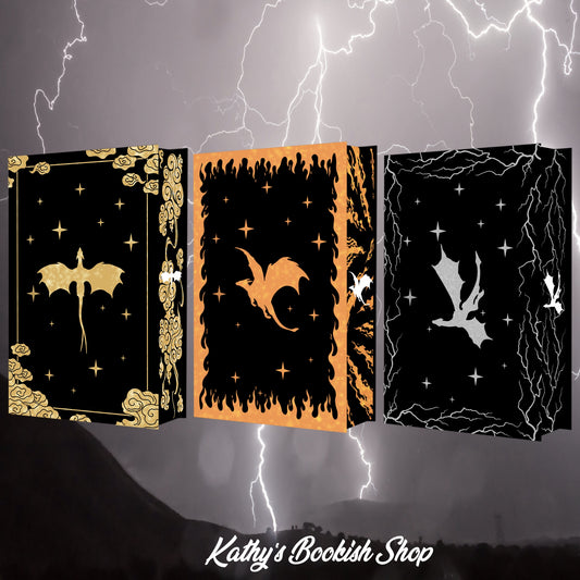 PREORDER SET - NO DUSTJACKET - Fourth Wing/ Iron Flame/ Onyx Storm