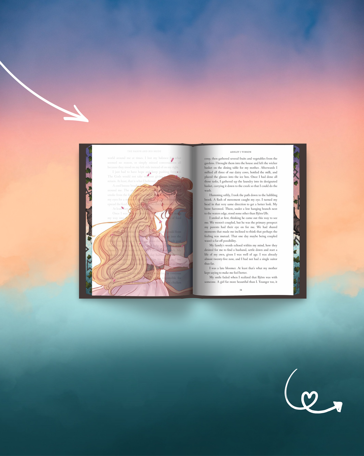 PREORDER - SIGNED BOOKPLATE + ART + OVERLAYS The Baron and his Bride