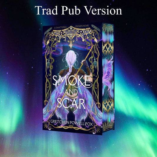 PREORDER -  SIGNED BOOKPLATE - Shattered Crown - Smoke & Scar