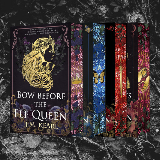 Signed Bookplate - The Elf Queen - Bow Before the Elf Queen/ Long Live the Elf Queen/ Fate Calls the Elf Queen/ Night Meets the Elf Queen