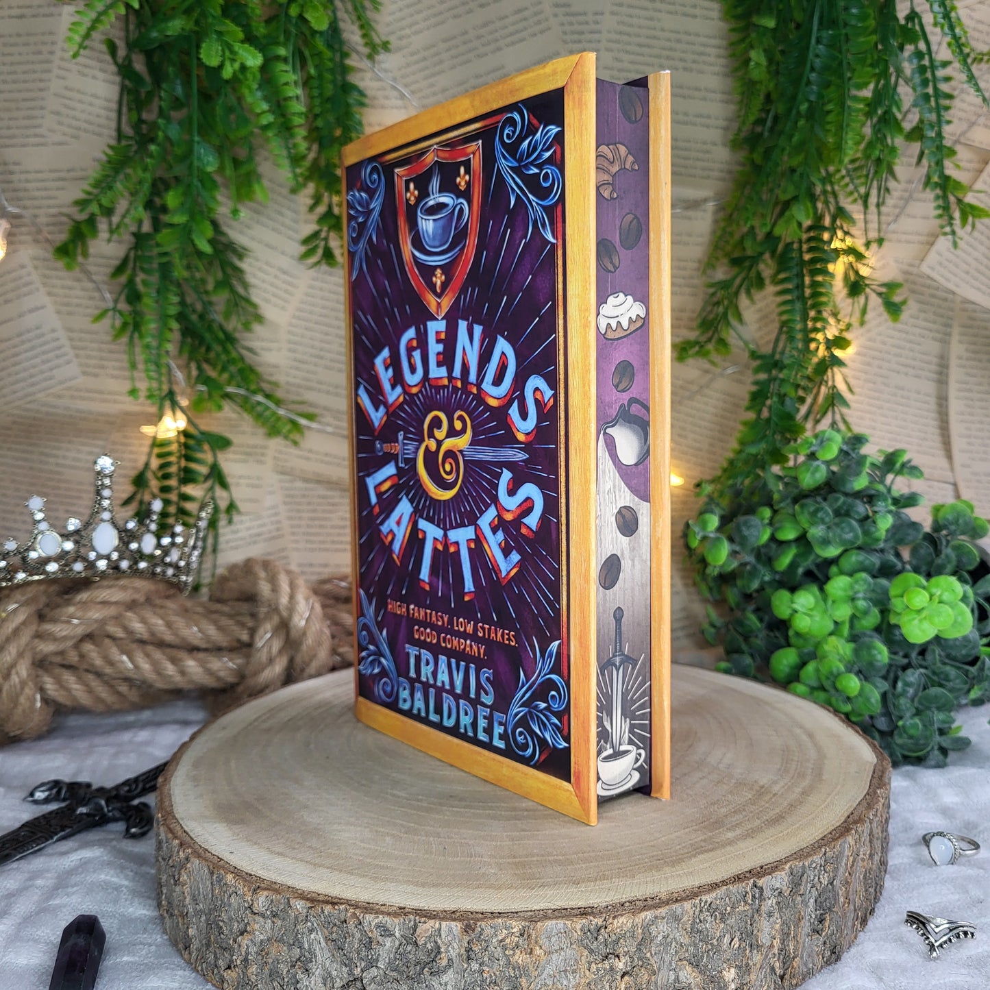 Legends & Lattes/ Bookshops & Bonedust/ Brigands & Breadknives