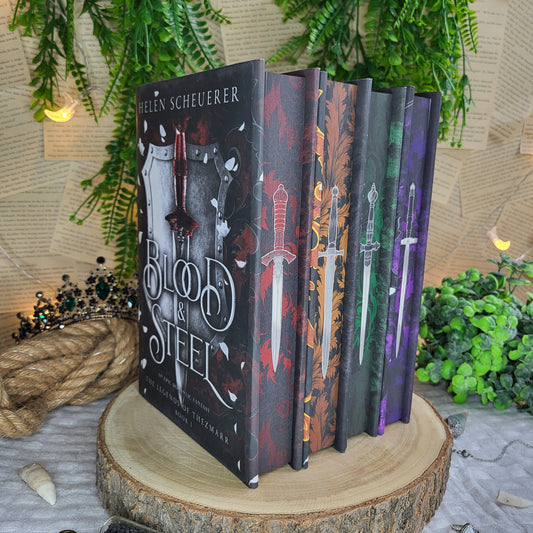 The Legends of Thezmarr (Blood & Steel/ Vows & Ruins/ Fate & Furies/ Shadow & Storms)