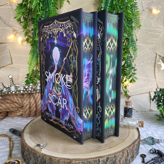 SIGNED BOOKPLATE - PREORDER Shattered Crown - Smoke and Scar/ Splintered Kingdom