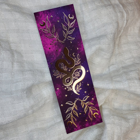 Rose Gold Foil Snake Rep Bookmark (Limited to 1 per person when using rep codes)