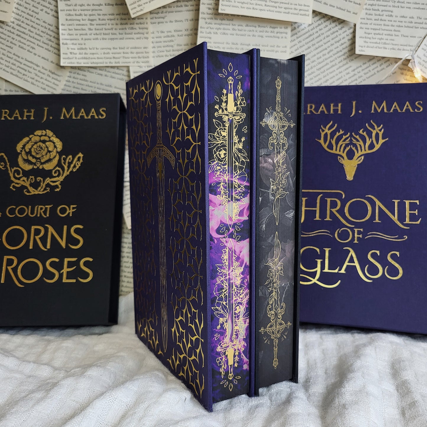 Collector's Editions: Throne of Glass (TOG) / A Court of Thorns and Roses (ACOTAR)