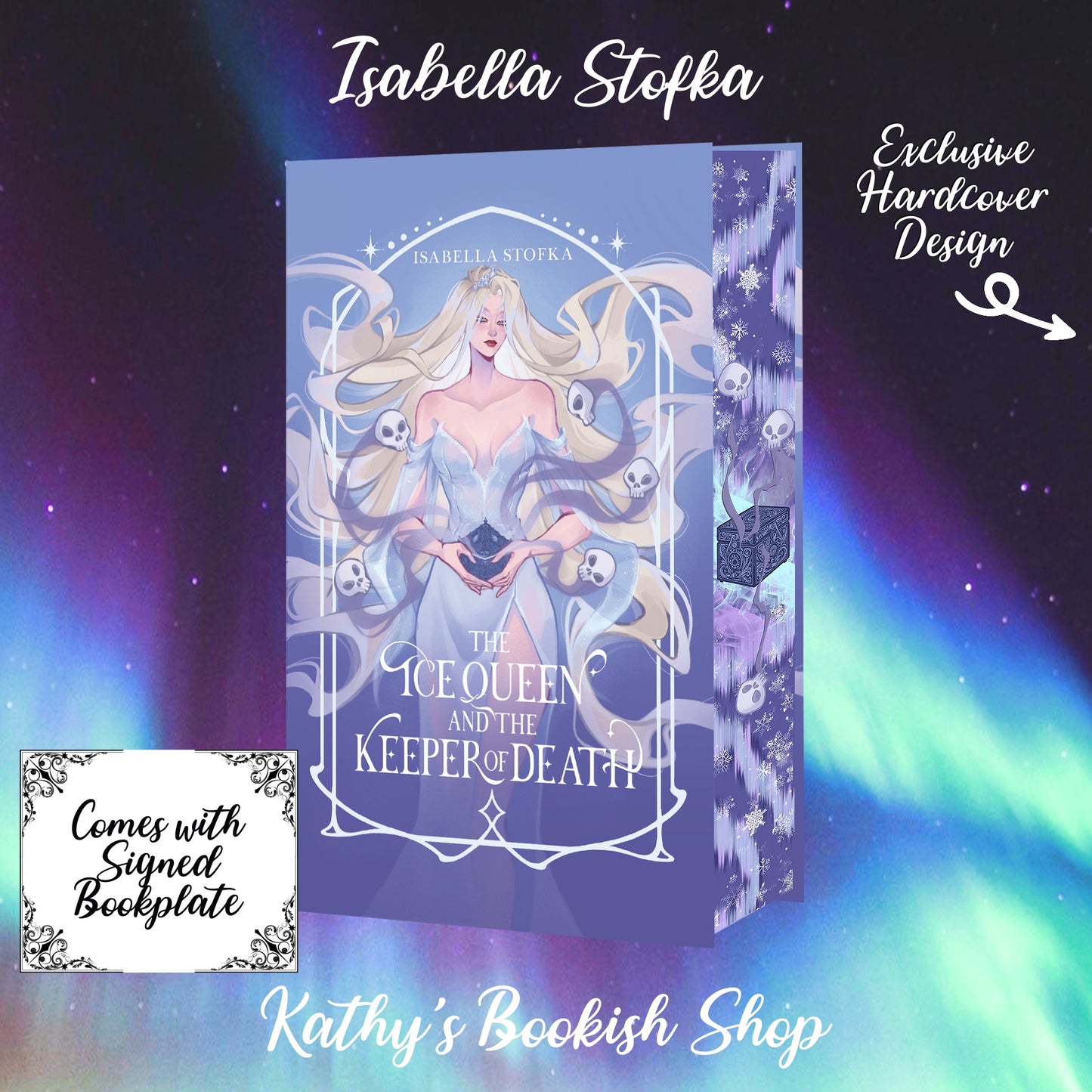 PREORDER - Signed Bookplate - The Ice Queen and the Keeper of Death