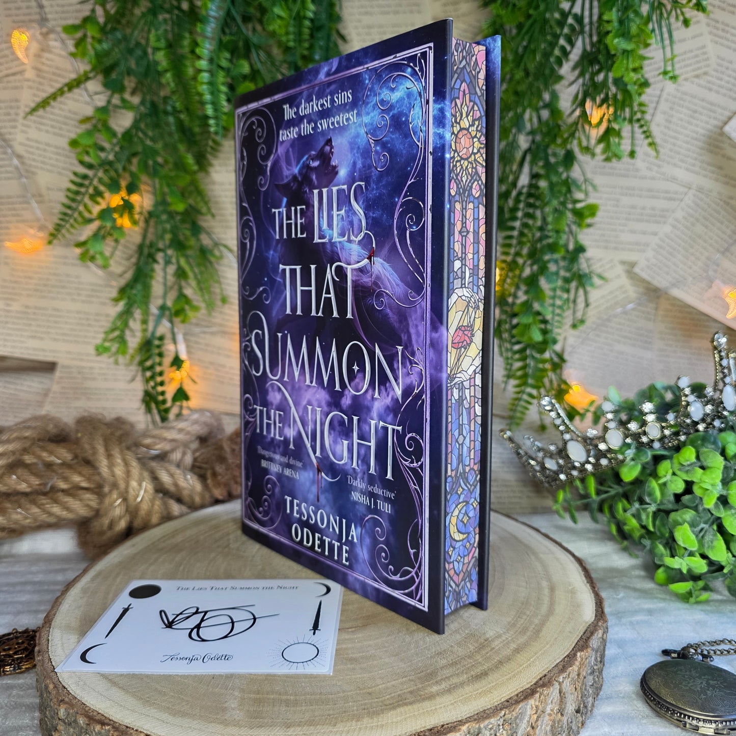 SIGNED BOOKPLATE - The Lies That Summon the Night