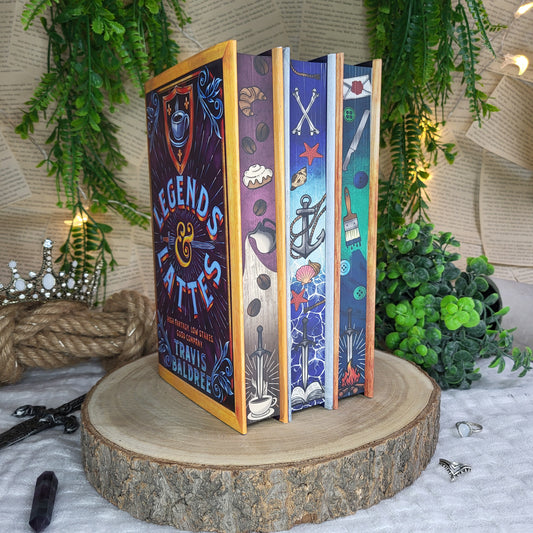 Legends & Lattes/ Bookshops & Bonedust/ Brigands & Breadknives