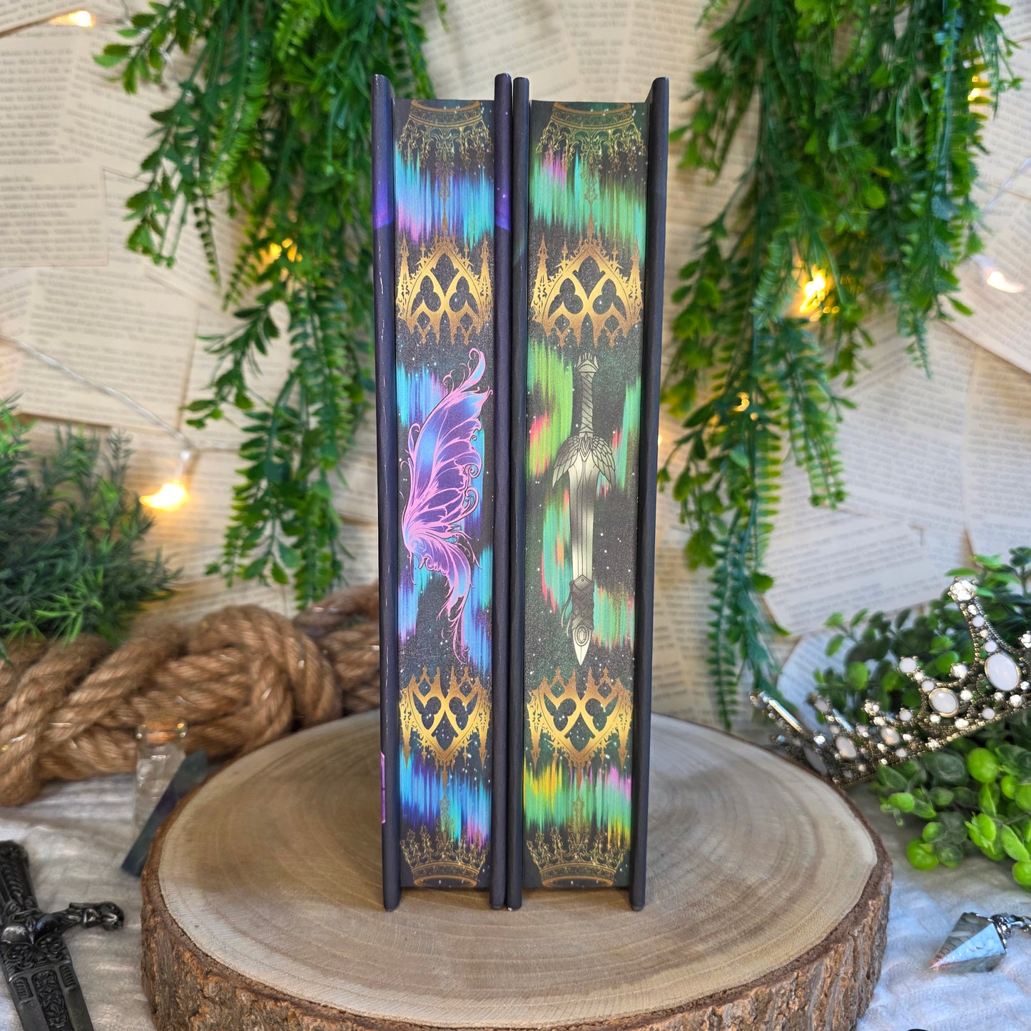 SIGNED BOOKPLATE - Shattered Crown - Smoke and Scar/ Splintered Kingdom