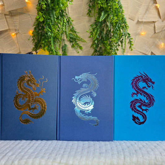 DIY Hardcover Designs - Roots of Chaos - Priory of the Orange Tree/ A Day of Fallen Night/ Among the Burning Flowers