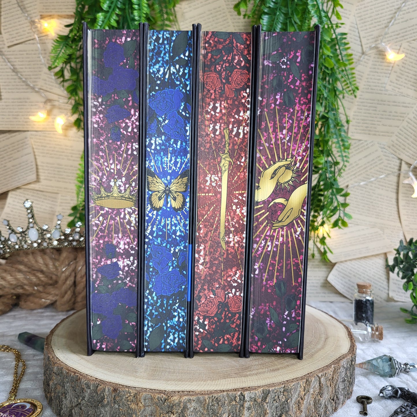 Signed Bookplate - The Elf Queen - Bow Before the Elf Queen/ Long Live the Elf Queen/ Fate Calls the Elf Queen/ Night Meets the Elf Queen