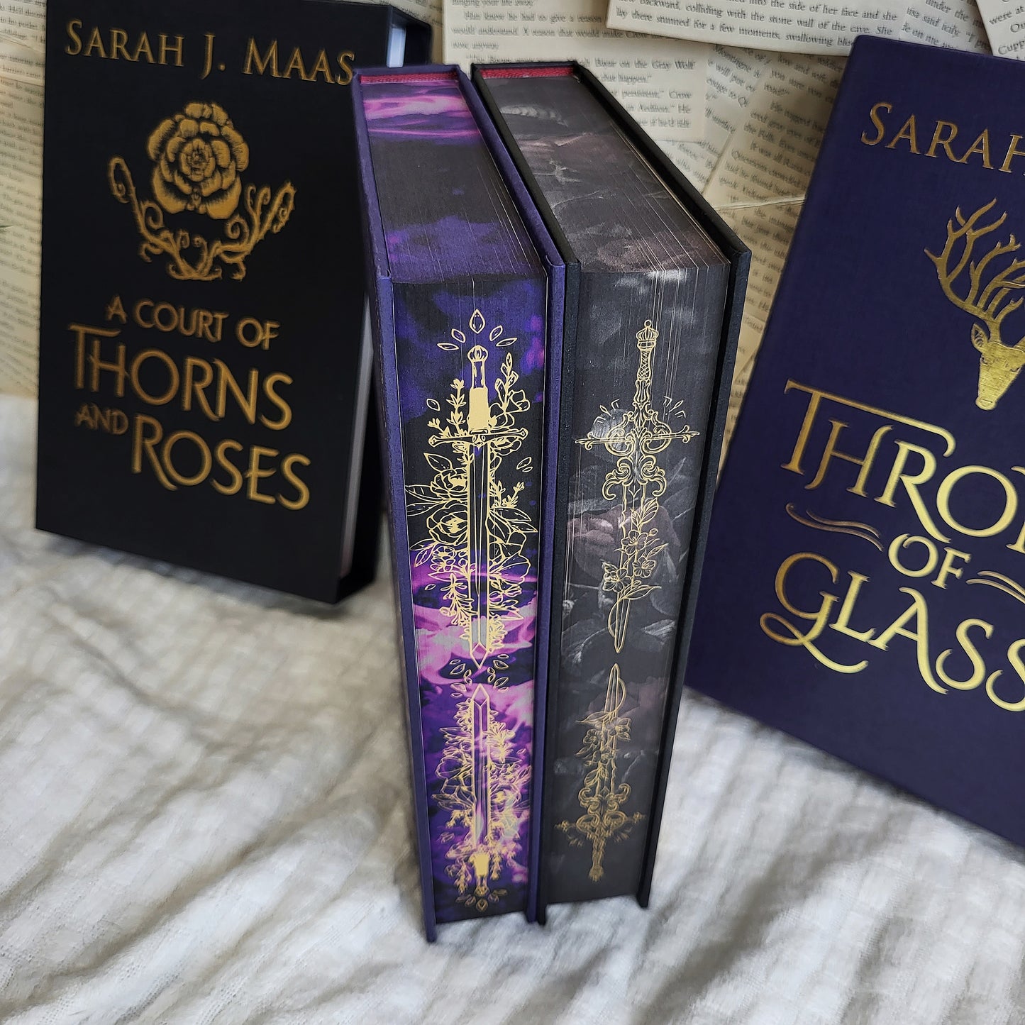 Collector's Editions: Throne of Glass (TOG) / A Court of Thorns and Roses (ACOTAR)