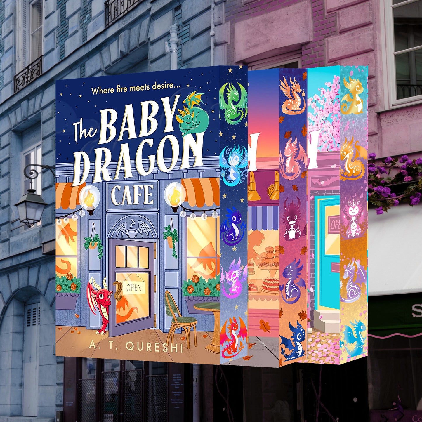 PREORDER The Baby Dragon Café/ Baby Dragon Bakery/ Baby Dragon Bookshop