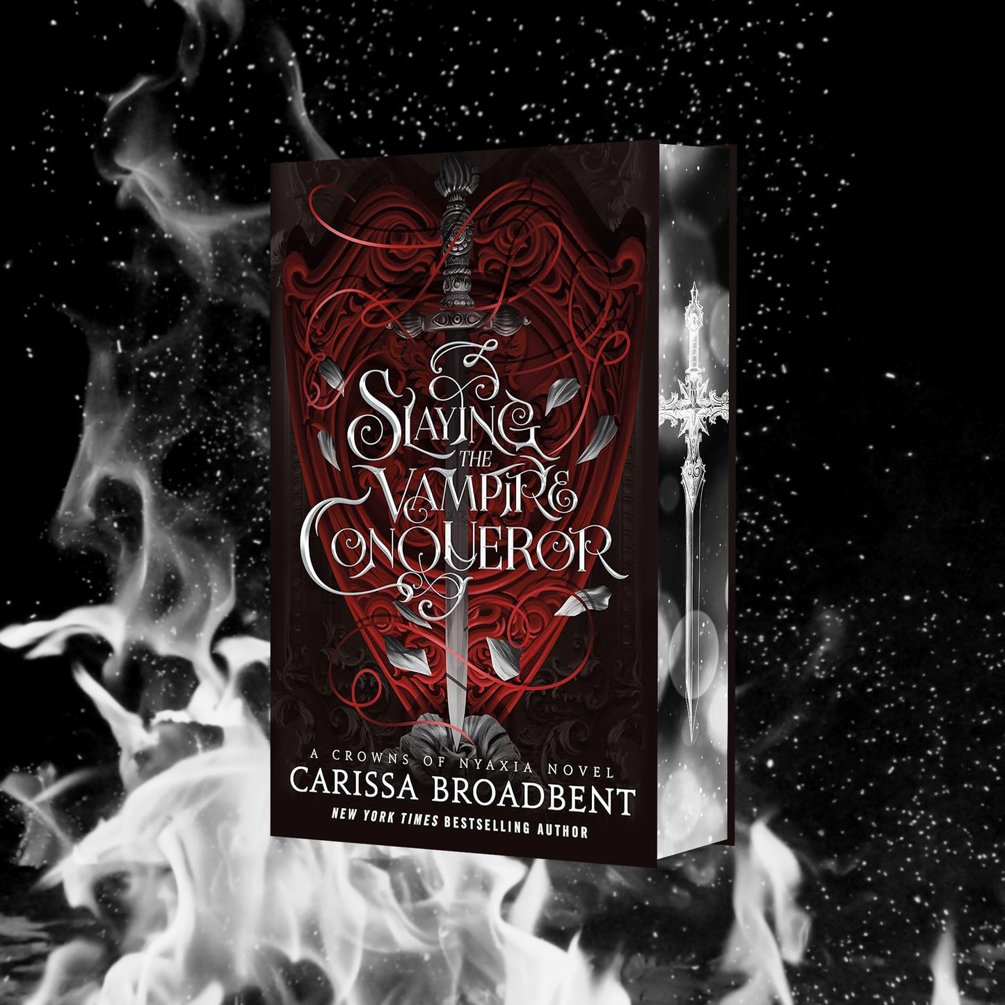 Crowns of Nyaxia Set - The Serpent and the Wings of Night/ The Ashes and the Star-Cursed King/ The Songbird and the Heart of Stone/ Six Scorched Roses/Slaying the Vampire Conqueror/ The Fallen and the Kiss of Dusk