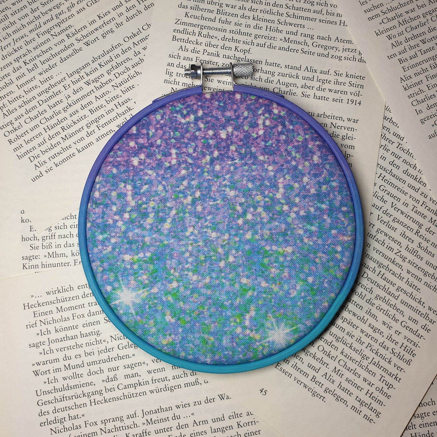 Ombé Pin Hoop