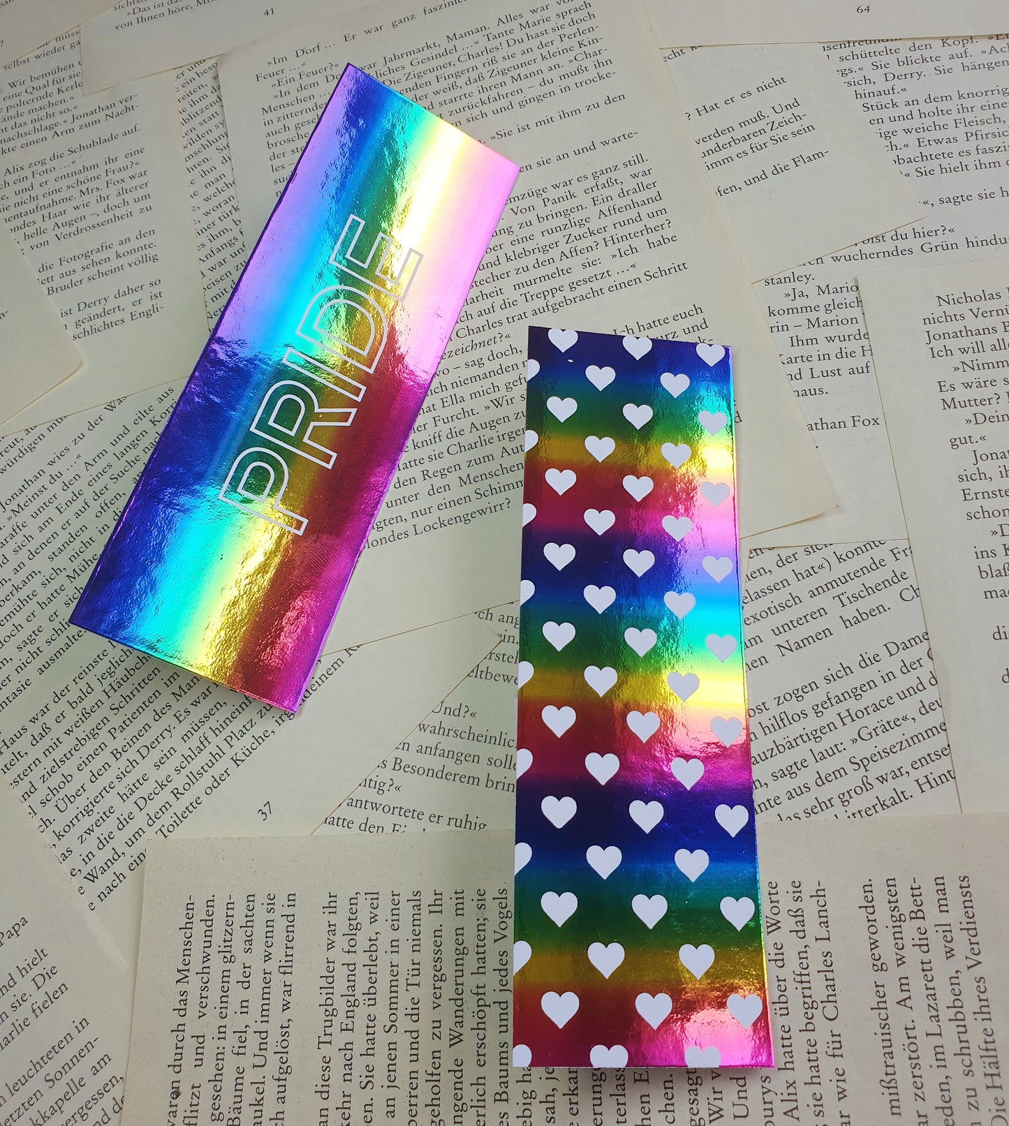 Foiled Pride Bookmark