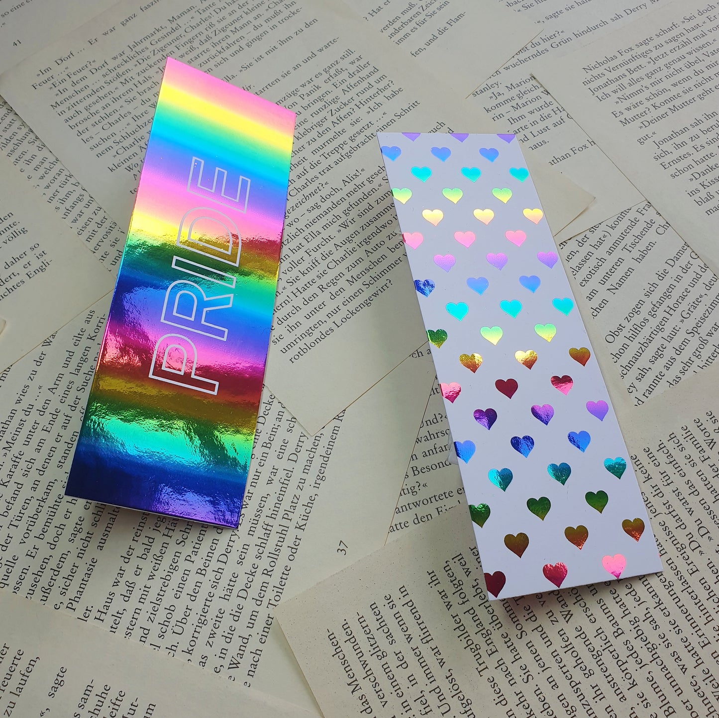 Foiled Pride Bookmark