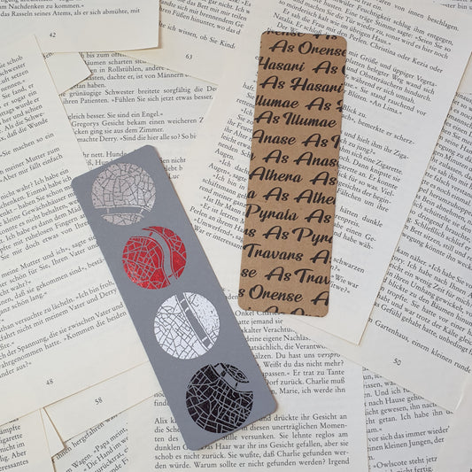Foiled A Darker Shade of Magic (ADSOM) inspired Bookmark