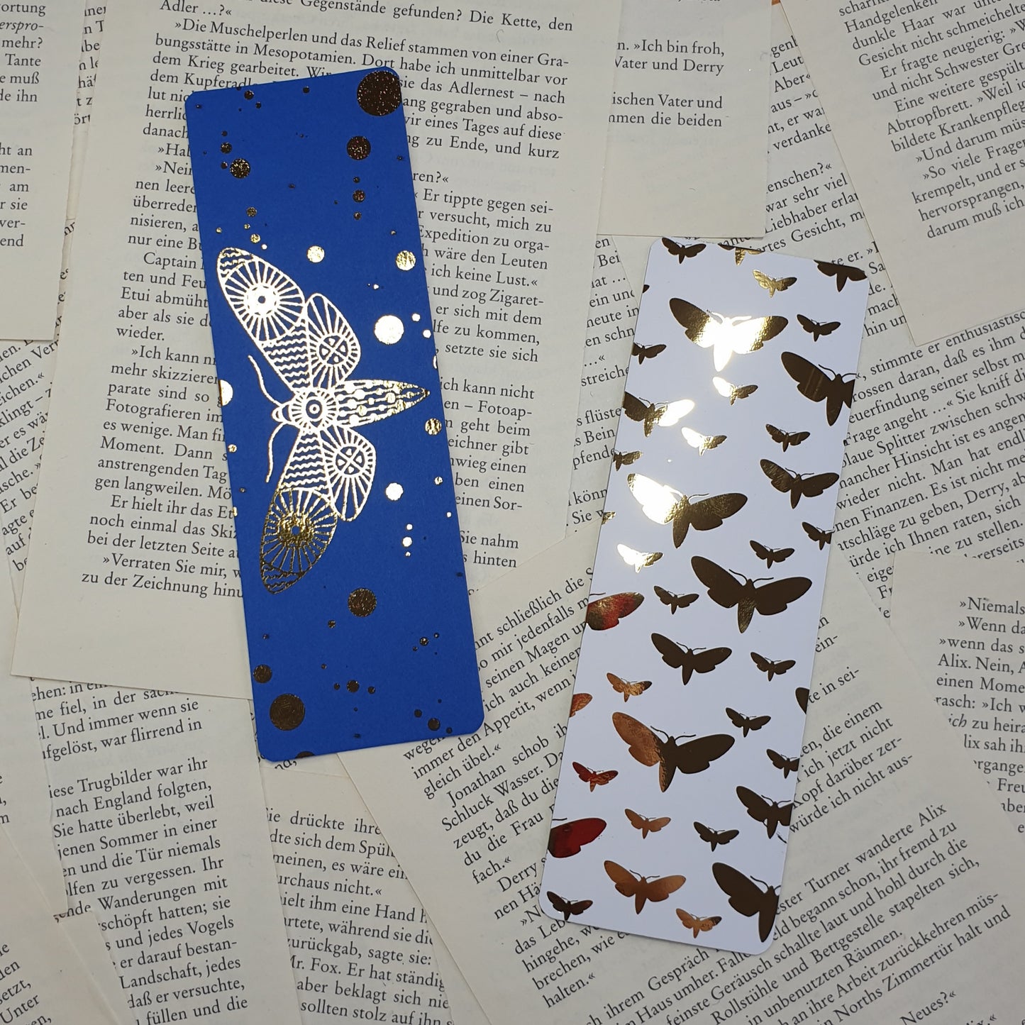 Foiled Strange the Dreamer/ Muse of Nightmares inspired Bookmarks