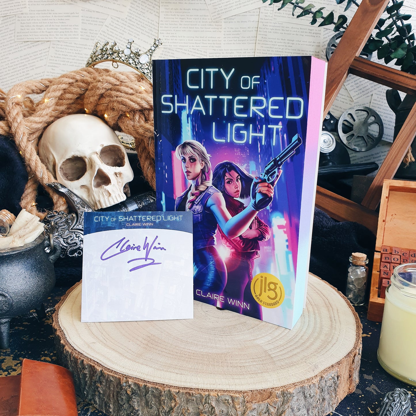 SIGNED BOOKPLATE City of Shattered Light
